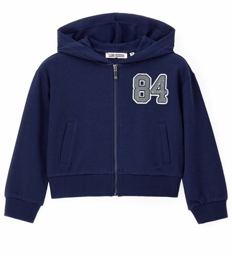 Толстовка на молнии для девочки