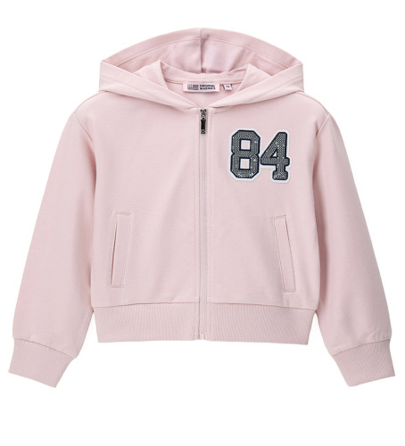 Толстовка на молнии для девочки