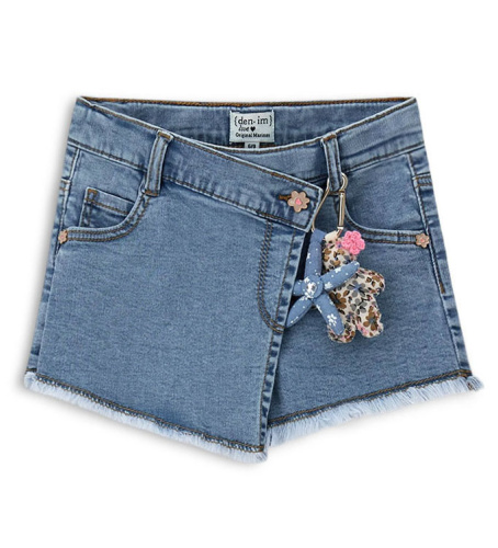 Шорты с брелоком для маленькой девочки