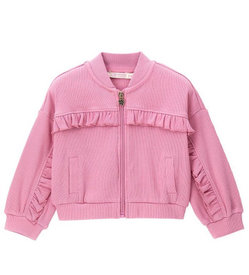 Толстовка на молнии для маленькой девочки