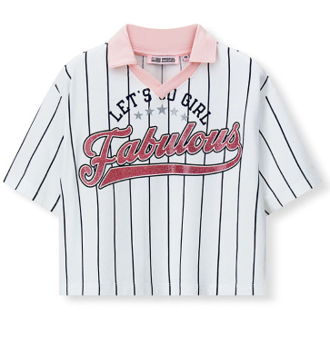 Футболка-поло для девочки