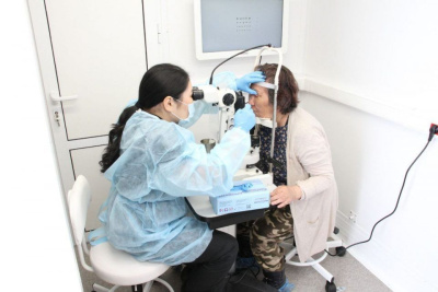 Бригада офтальмологов провела лазерные операции в Хангаласском районе Якутии / ЯСИА  Хангаласский Республика Саха (Якутия)