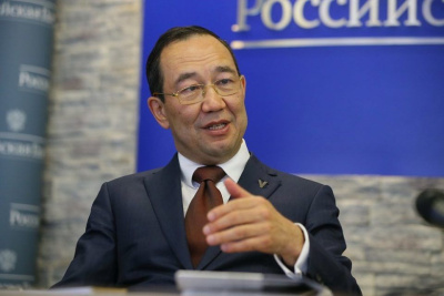 Айсен Николаев: «95% лесных пожаров в Якутии происходят из-за сухих гроз» / ЯСИА   Республика Саха (Якутия)