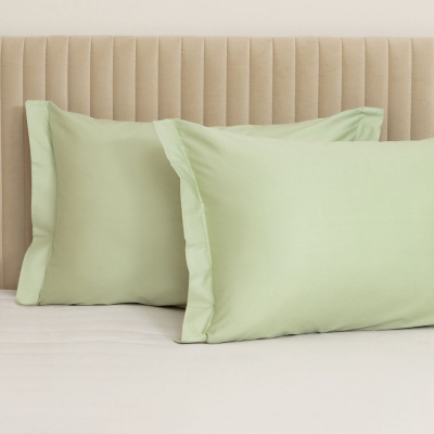 Комплект наволочек Зеленый туман/Fog Green с ушками