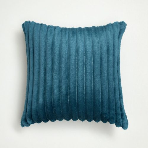 Наволочка декоративная Мягкая полоска/Soft strip, синяя