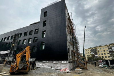 Госстройжилнадзор проводит проверку строительства пристроя к школе № 29 Якутска / ЯСИА Якутск Якутск Республика Саха (Якутия)