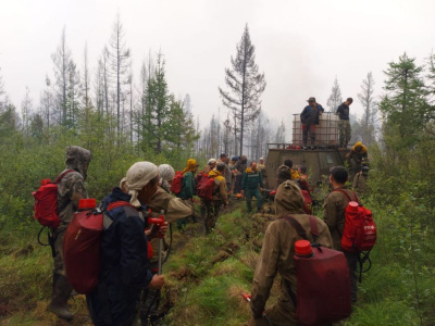 Администрация Ленского района приглашает добровольцев на тушение лесных пожаров /    