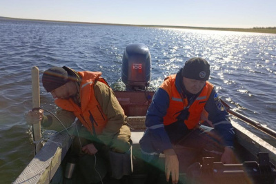 Мужчина пропал с лодки в Булунском районе Якутии / ЯСИА   