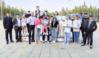 Катались вполне себе очно! /    