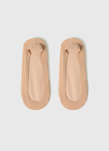 Носки-подследники, Бежевый