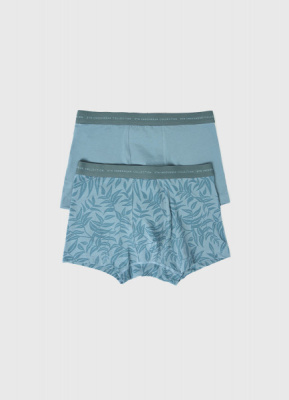 Трусы-транки, 2 шт., Зеленый