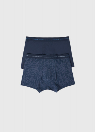 Трусы-транки, 2 шт., Синий