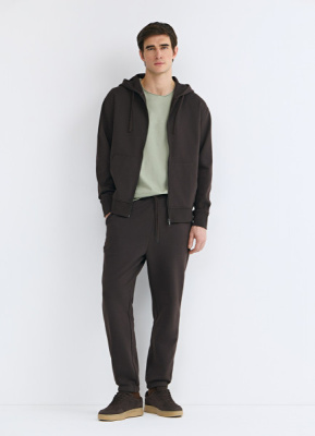 Трикотажные джоггеры, Коричневый