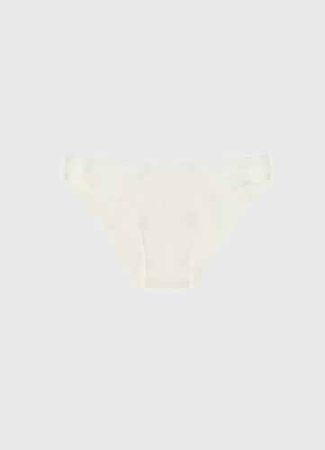 Базовые бесшовные брифы, Белый