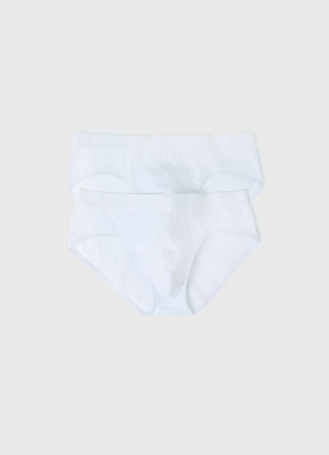 Трусы-брифы, 2 шт., Белый