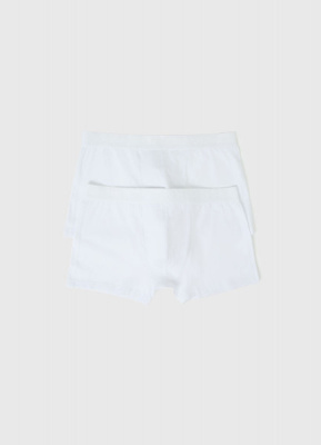 Трусы-транки с низкой посадкой, 2 шт., Белый