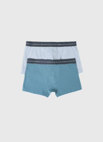 Трусы-транки с низкой посадкой, 2 шт., Зеленый