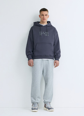 Трикотажные джоггеры, Серый