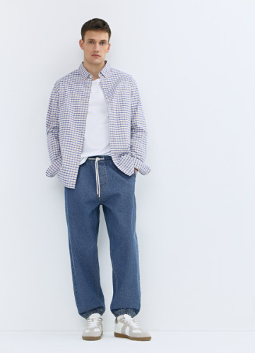 Джинсы Jogger, Синий