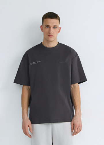 Футболка с фотопринтом, Серый