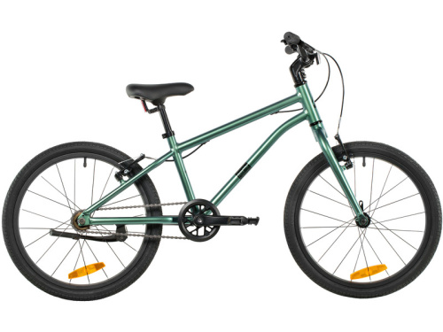 Детский велосипед Novatrack Phantom 20, год 2026, цвет Серый-Зеленый