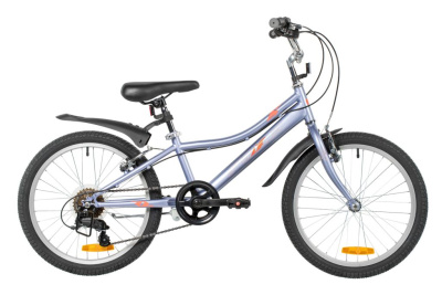 Детский велосипед Foxx Jasmine 20 V, год 2026, цвет Голубой