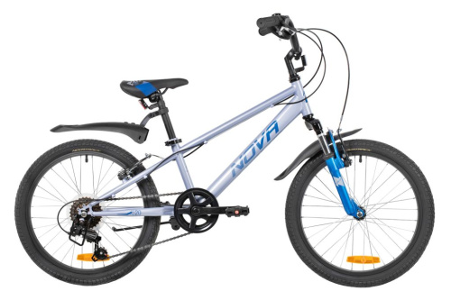 Детский велосипед Novatrack Pointer 20, год 2026, цвет Серый
