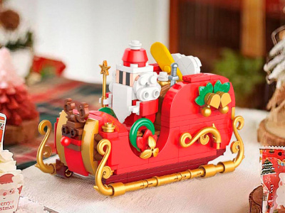 JK5161 Конструктор Сани с подарками