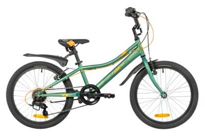 Детский велосипед Foxx Differ 20 V, год 2026, цвет Зеленый