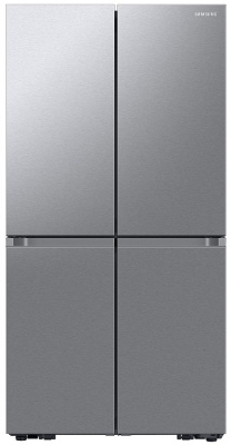 Холодильник Samsung Bespoke многодверный RF9000DC, 602 л нержавеющая сталь