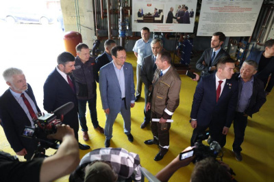 В Нерюнгри проводится второй этап реконструкции насосной станции Омулинского водозабора / ЯСИА  Нерюнгринский Республика Саха (Якутия)