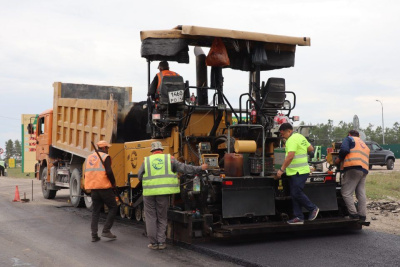 В Мегино-Кангаласском районе Якутии дорожники уложили 6,5 км асфальта / ЯСИА   