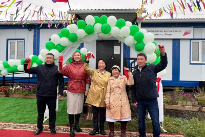 Новый фельдшерско-акушерский пункт открыли в селе Усть-Алданского района / ЯСИА  Усть-Алданский 