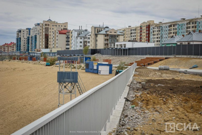Благоустройство двух больших набережных в Якутске планируют завершить в 2024 году / Саина Титова Якутск Якутск Республика Саха (Якутия)