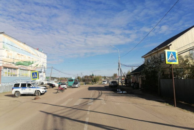 Мотоциклист сбил пешехода в Верхневилюйском районе Якутии / ЯСИА   