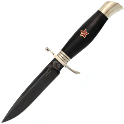 Нож Финка НКВД Звезда, сталь У-10, граб
