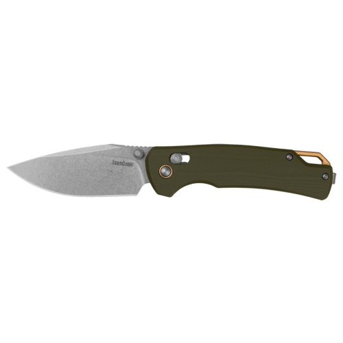 Складной нож Kershaw Proximal, сталь D2, рукоять G10, оливковый
