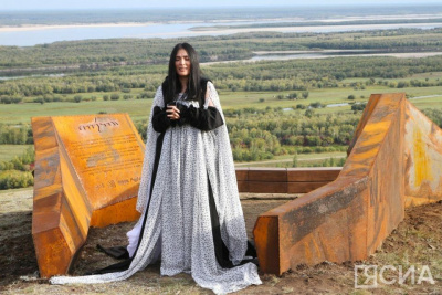 Сохранить уникальность природы: в Хангаласском районе Якутии установили новый арт-объект / Саина Титова   