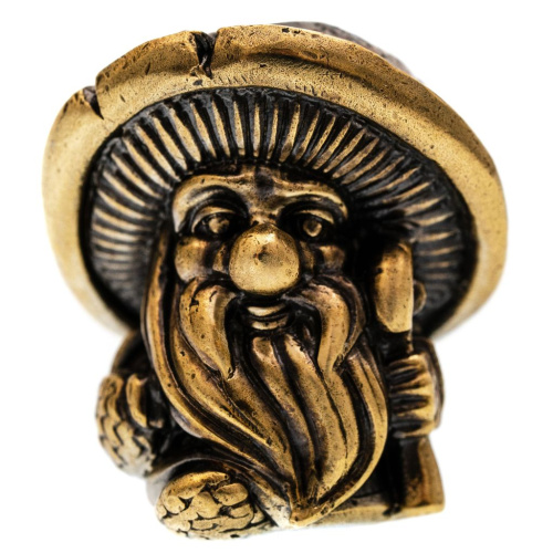 Бусина для темляка Дух Леса, латунь