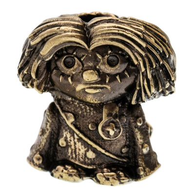 Бусина для темляка Домовенок, латунь