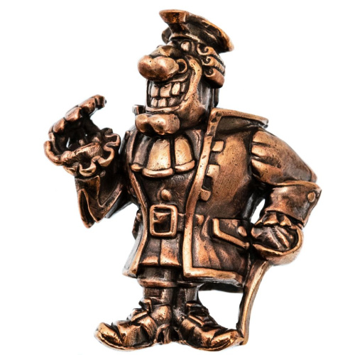 Бусина для темляка Доктор Ливси, бронза