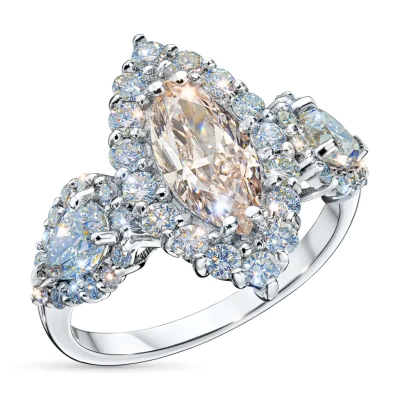 Кольцо из белого золота э4712кц02260359_white