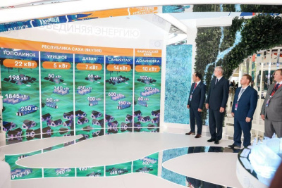 ВЭФ-2024: в Якутии запустили четыре современных гибридных энергокомплекса / Иван Евсеев   Республика Саха (Якутия)