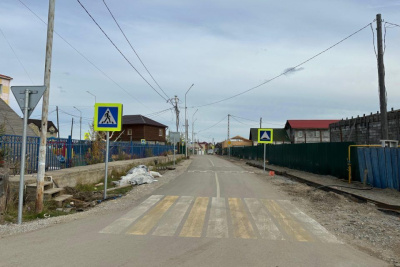 Завершено асфальтирование улиц в селе Пригородный Якутска / ЯСИА Якутск Якутск Республика Саха (Якутия)
