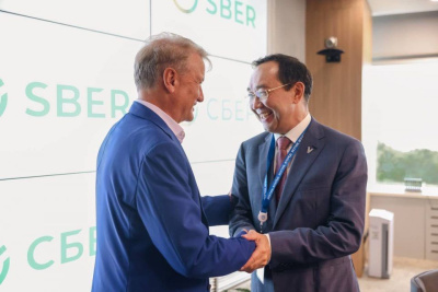 ВЭФ-2024: Герман Греф и Айсен Николаев обсудили развитие IT-отрасли в Якутии / ЯСИА   Республика Саха (Якутия)