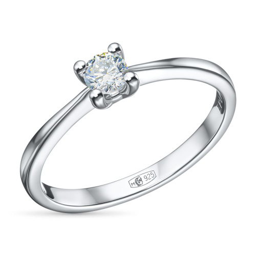 Кольцо из серебра э0612кц04164200