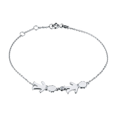 Браслет из серебра э0612бр07180500