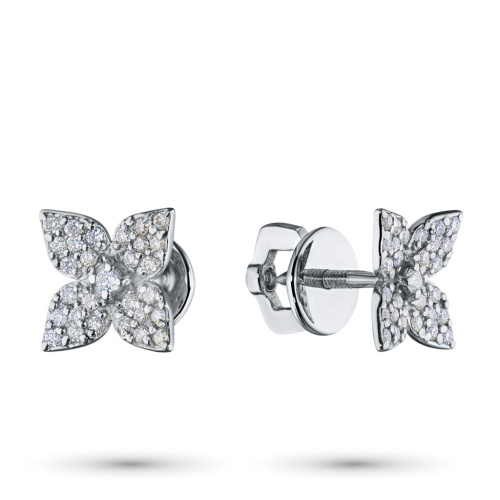 Пусеты из серебра э0612пс04201474