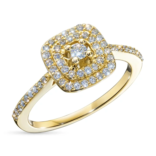 Кольцо из желтого золота э0312кц07210131