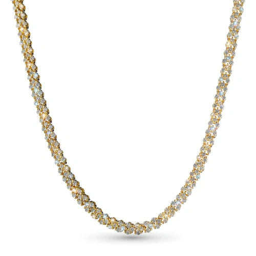 Колье из желтого золота э0312кл10169600